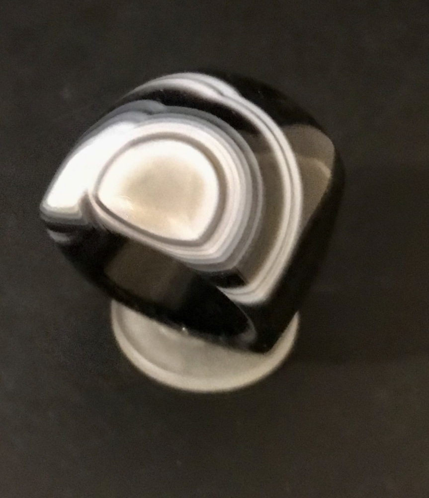 Augen Achat-Ring